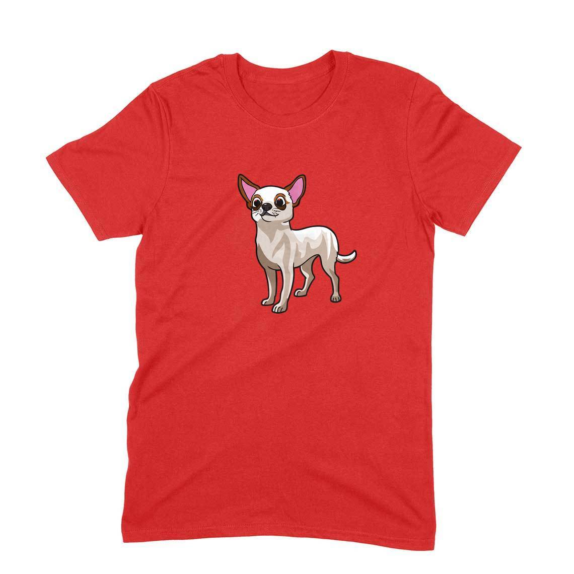 Stepevoli Clothing - Round Neck T-Shirt (Men) - Chatty Chihuahua (11 Colours)
