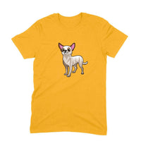 Stepevoli Clothing - Round Neck T-Shirt (Men) - Chatty Chihuahua (11 Colours)
