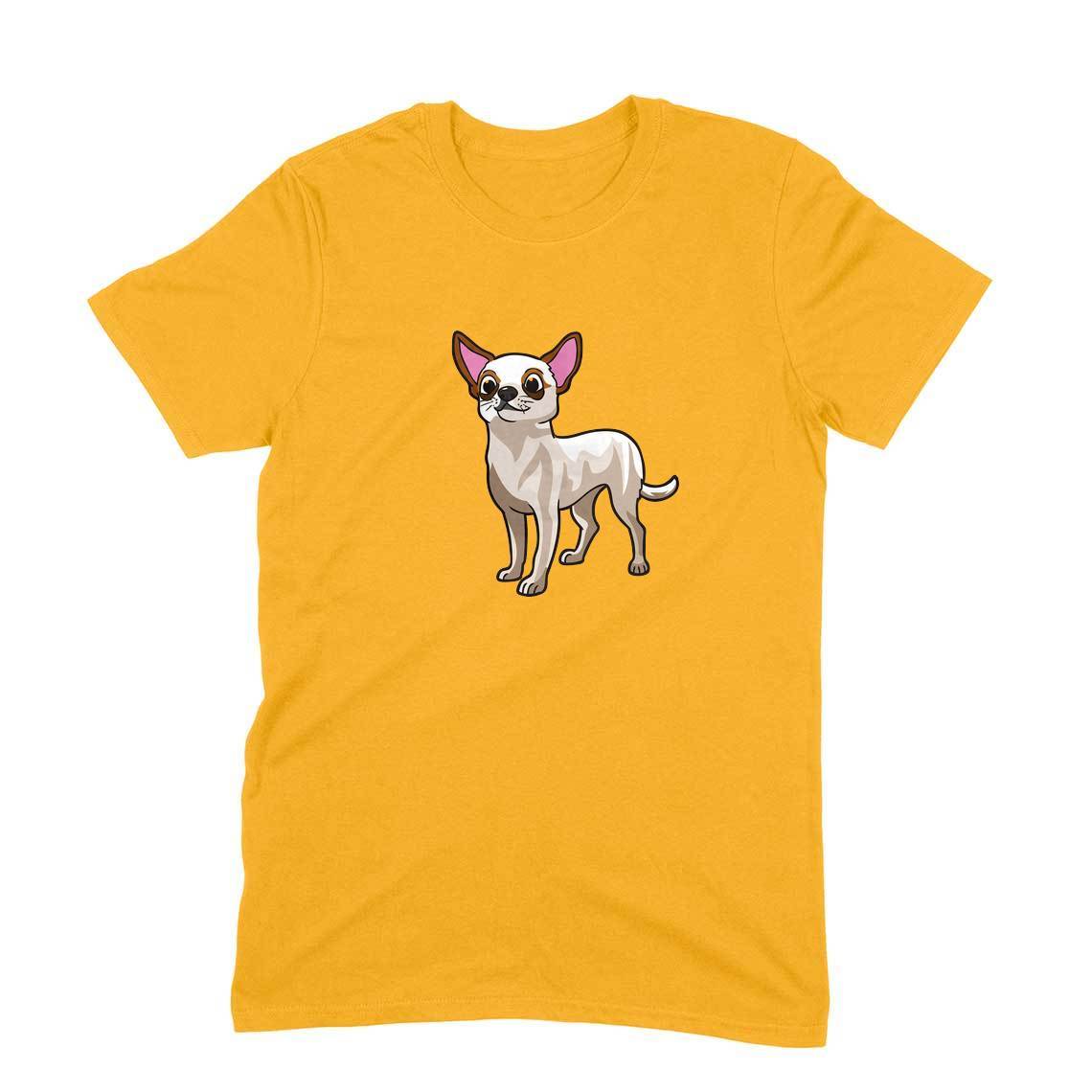 Stepevoli Clothing - Round Neck T-Shirt (Men) - Chatty Chihuahua (11 Colours)