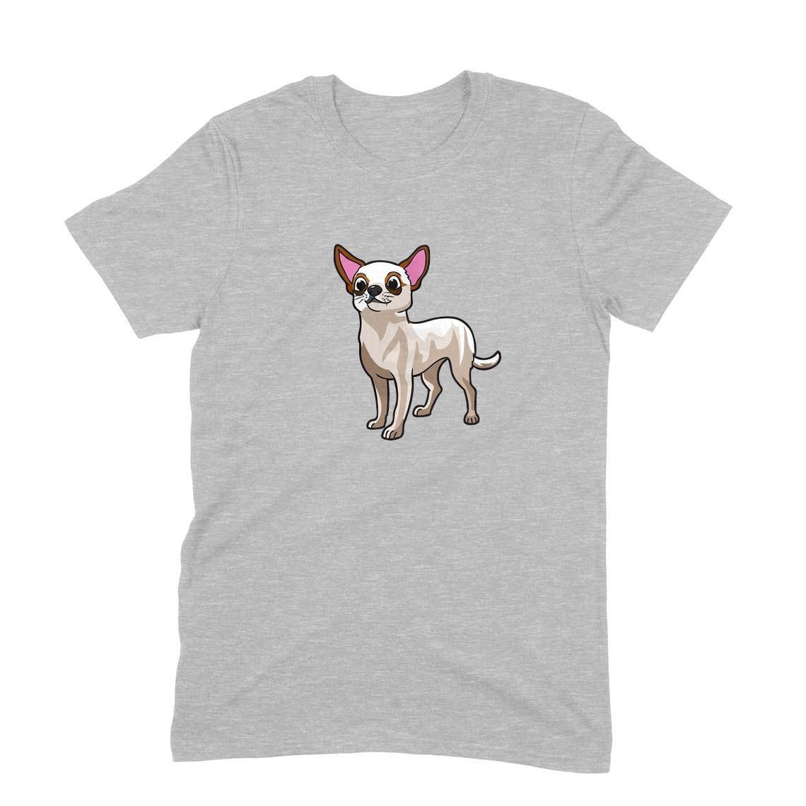 Stepevoli Clothing - Round Neck T-Shirt (Men) - Chatty Chihuahua (11 Colours)