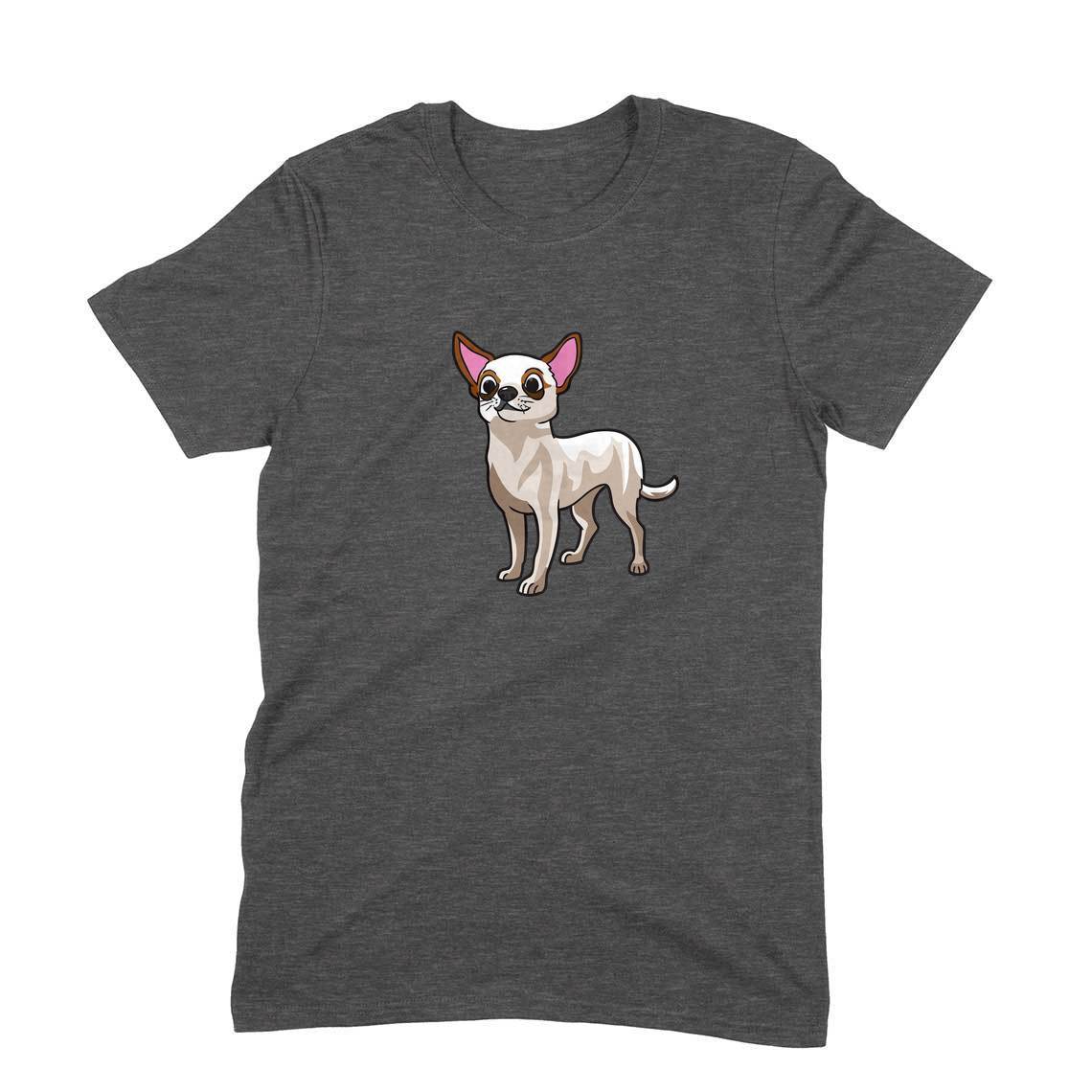 Stepevoli Clothing - Round Neck T-Shirt (Men) - Chatty Chihuahua (11 Colours)
