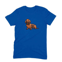 Stepevoli Clothing - Round Neck T-Shirt (Men) - Dash Dash Dachshund (11 Colours)