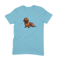Stepevoli Clothing - Round Neck T-Shirt (Men) - Dash Dash Dachshund (11 Colours)