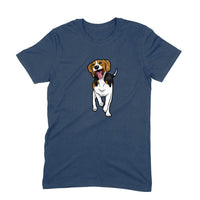 Stepevoli Clothing - Round Neck T-Shirt (Men) - Fun Loving Beagle (11 Colours)