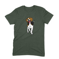 Stepevoli Clothing - Round Neck T-Shirt (Men) - Fun Loving Beagle (11 Colours)