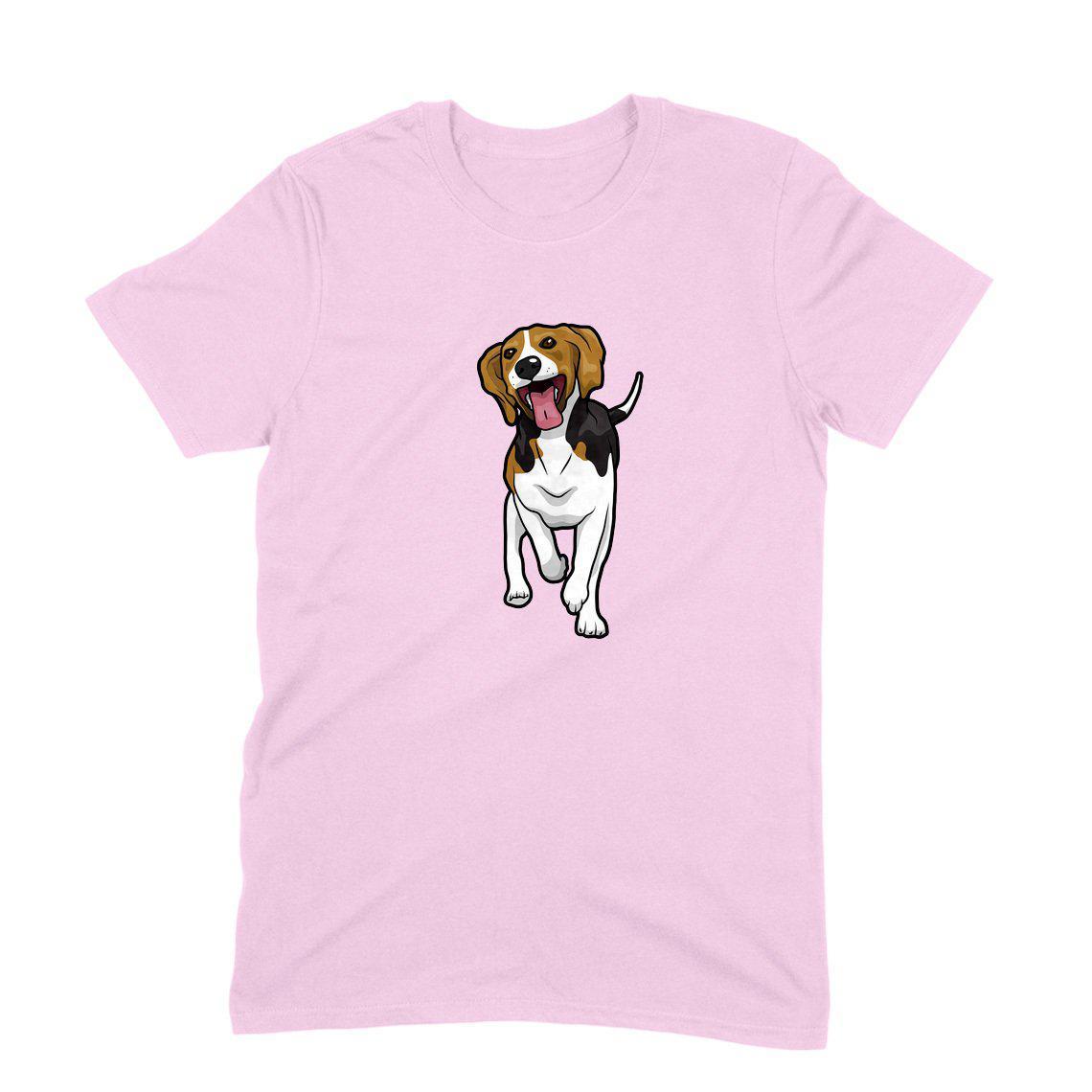 Stepevoli Clothing - Round Neck T-Shirt (Men) - Fun Loving Beagle (11 Colours)
