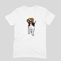 Stepevoli Clothing - Round Neck T-Shirt (Men) - Fun Loving Beagle (11 Colours)