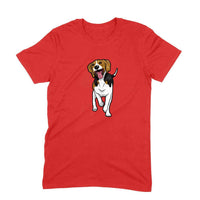 Stepevoli Clothing - Round Neck T-Shirt (Men) - Fun Loving Beagle (11 Colours)