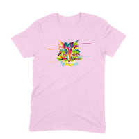 Stepevoli Clothing - Round Neck T-Shirt (Men) - Laser Sharp Cat (11 Colours)