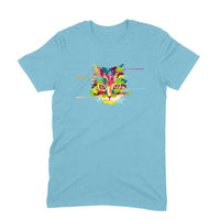 Stepevoli Clothing - Round Neck T-Shirt (Men) - Laser Sharp Cat (11 Colours)