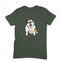 Stepevoli Clothing - Round Neck T-Shirt (Men) - Wringkly Sprinkly Bulldog (11 Colours)