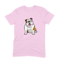 Stepevoli Clothing - Round Neck T-Shirt (Men) - Wringkly Sprinkly Bulldog (11 Colours)