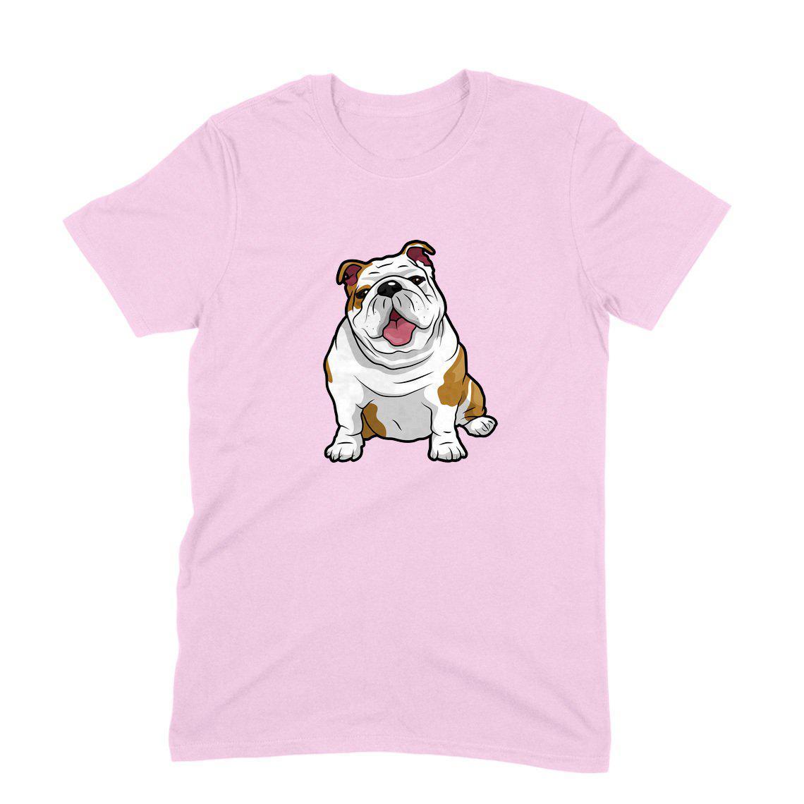 Stepevoli Clothing - Round Neck T-Shirt (Men) - Wringkly Sprinkly Bulldog (11 Colours)