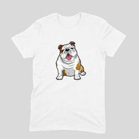 Stepevoli Clothing - Round Neck T-Shirt (Men) - Wringkly Sprinkly Bulldog (11 Colours)
