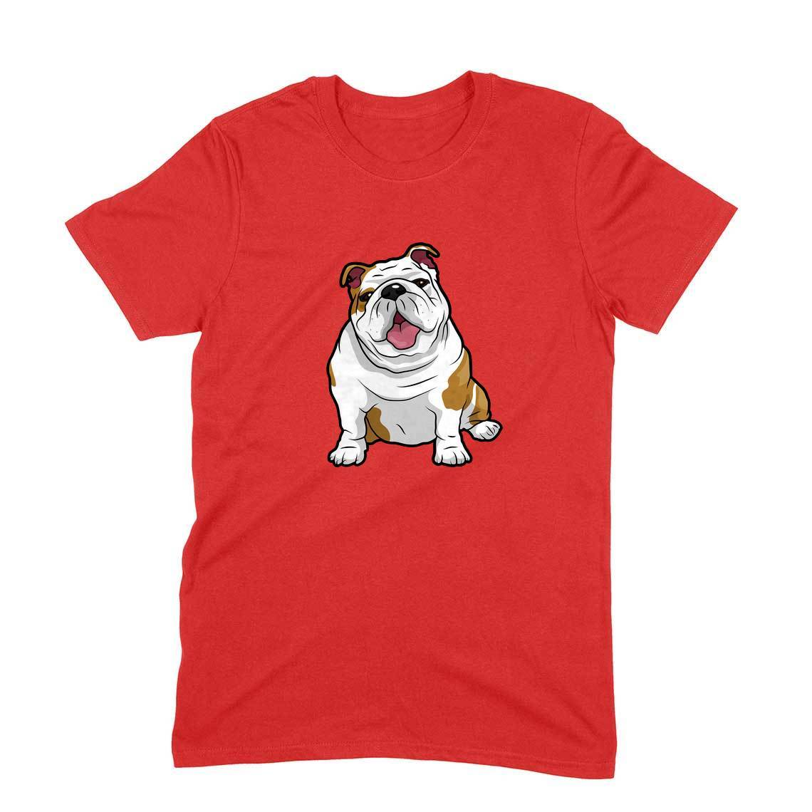 Stepevoli Clothing - Round Neck T-Shirt (Men) - Wringkly Sprinkly Bulldog (11 Colours)