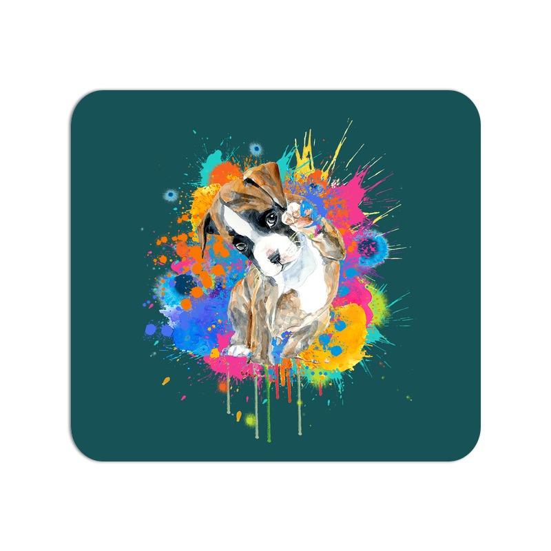 Stepevoli Mouse Pads - Splashes Of Joy Puppy Mouse Pad