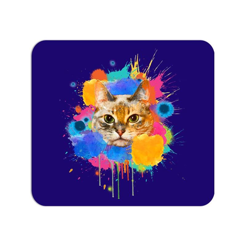 Stepevoli Mouse Pads - Splishy Splashy Cat Mouse Pad