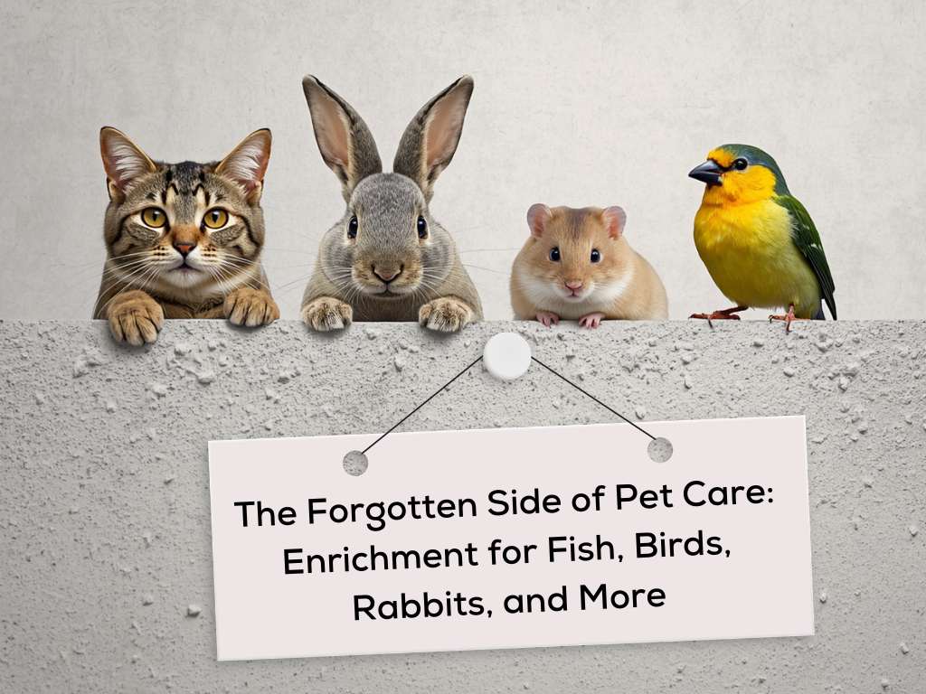 Why Every Pet Needs Enrichment: From Fish and Turtles to Bunnies and Birds