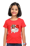 Round Neck T-Shirt (Girls) - Beagle Furever Love (7 Colours)