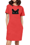 T-shirt Dress With Pockets - Everlasting Black (4 Colours)