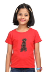 Round Neck T-Shirt (Girls) - Chocolate Charm (5 Colours)