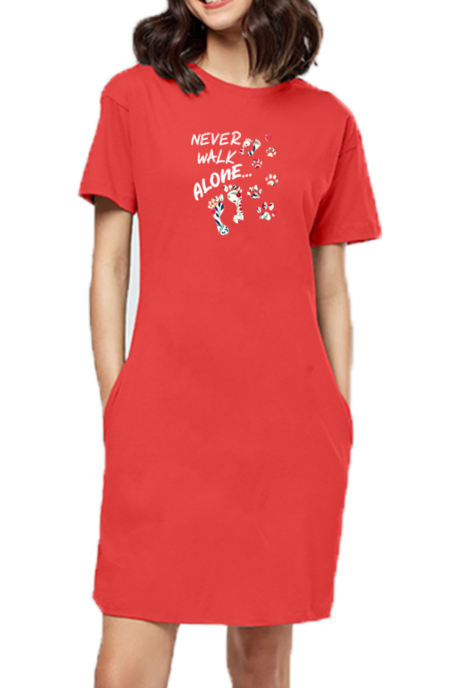 T-Shirt Dresses That Feel Like Your Favorite Tee Red / XL