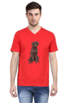 V Neck T-Shirt (Men) - Chocolate Charm (3 Colours)