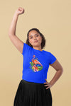 Round Neck T-Shirt (Women) - Fashionable Flamingo (11 colours)
