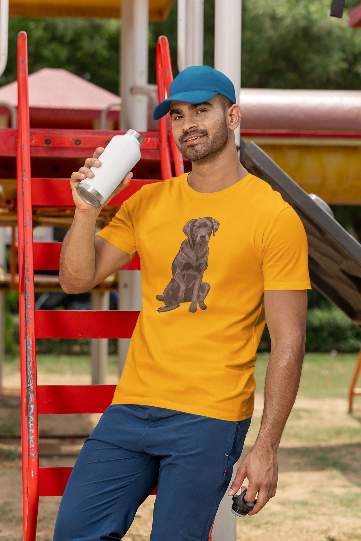 Round Neck T-Shirt (Men) -  Chocolate Charm (10 Colours)