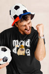 V Neck T-Shirt (Men) - Pizza Pug (4 Colours)