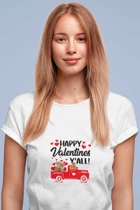 Round Neck T-Shirt (Women) - Valentine's Day Special (9 colours)