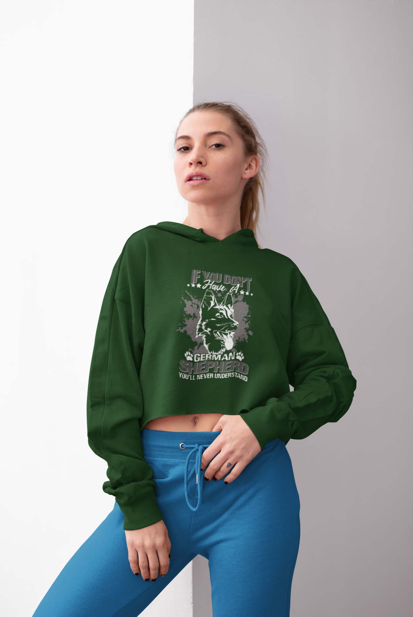 Crop Hoodie (Women) - Shepherd Strong (2 Colours)