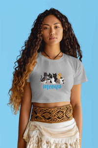 Crop Top (Women) - Cat Chaos (9 Colours)