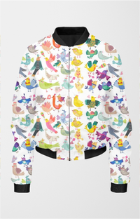 Bomber Jacket (Women) - Bird Brained