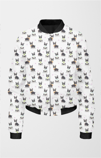 Bomber Jacket (Women) - French Bulldog Buddies