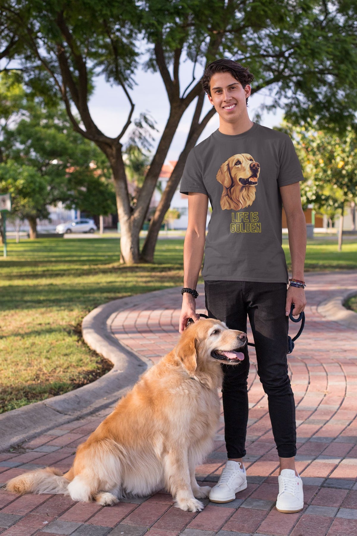 Round Neck T-Shirt (Men) - Retriever Royale (7 Colours)