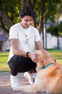 Round Neck T-Shirt (Men) - Paw-fect Bond (12 Colours)