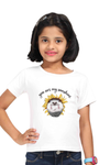 Round Neck T-Shirt (Girls) - Sunny Side Up (4 Colours)