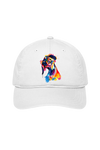 Tilted Head Rainbow Dog Cap (7 Colours)