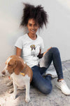 Round Neck T-Shirt (Women) - Fun Loving Beagle (11 colours)