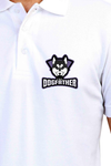 Polo Neck T-Shirt (Men) - The Dogfather Husky (11 Colours)