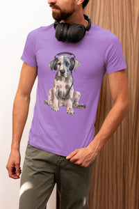 Round Neck T-Shirt (Men) - DJ Doggo (12 Colours)