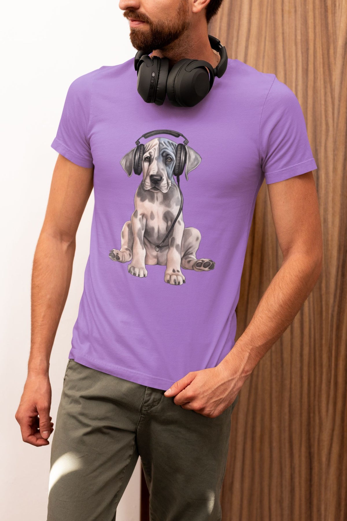 Round Neck T-Shirt (Men) - DJ Doggo (12 Colours)