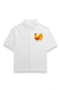 Cock-a-Doodle-Doo Relaxed Fit Half-Sleeves T-Shirt (7 Colours)