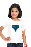 Round Neck T-Shirt (Girls) - Elephantastic (4 Colours)