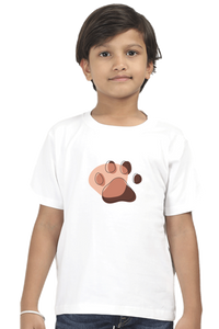 Round Neck T-Shirt (Boys) - Pawsitive Vibes (10 Colours)