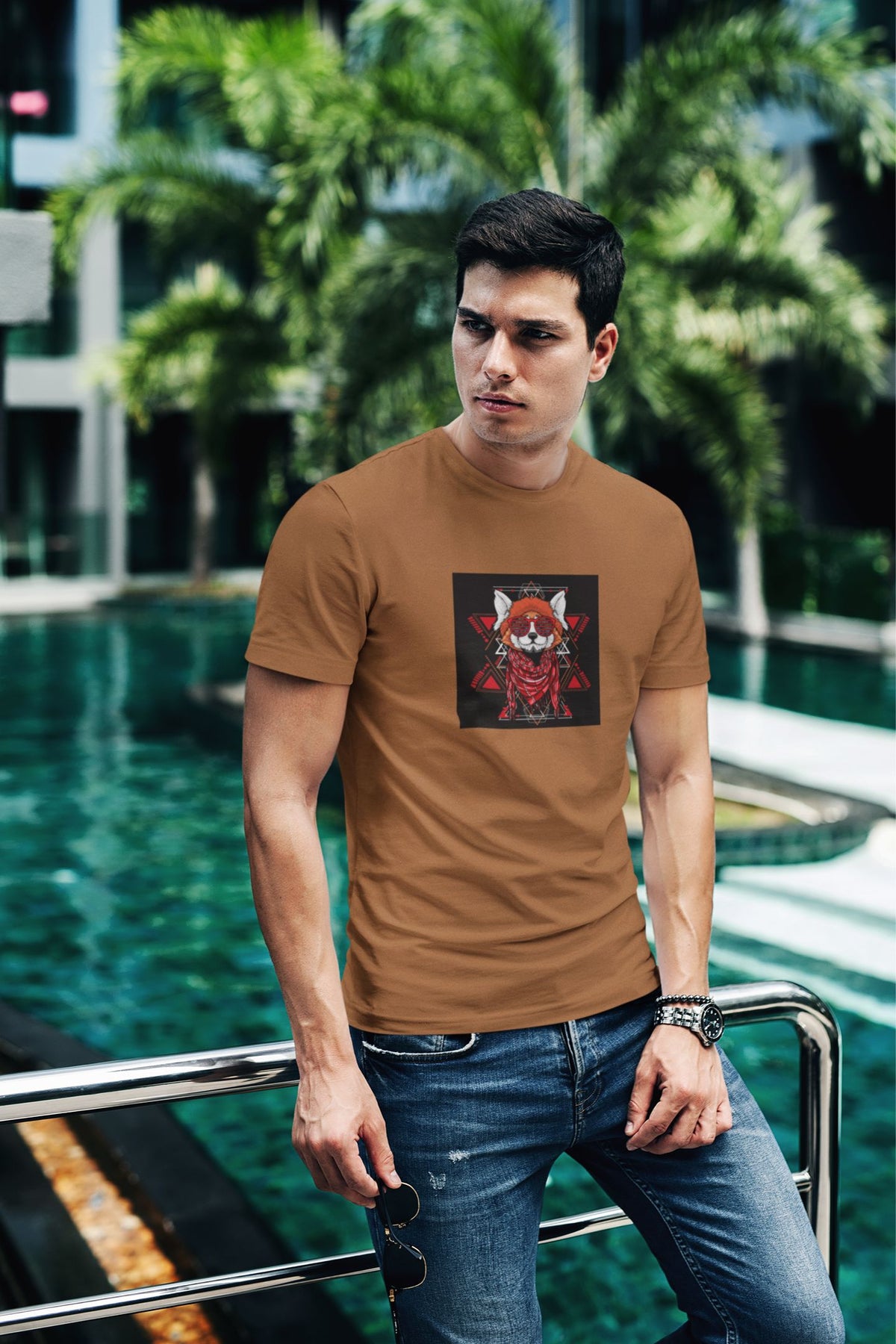 Round Neck T-Shirt (Men) - Venom Vortex (11 Colours)