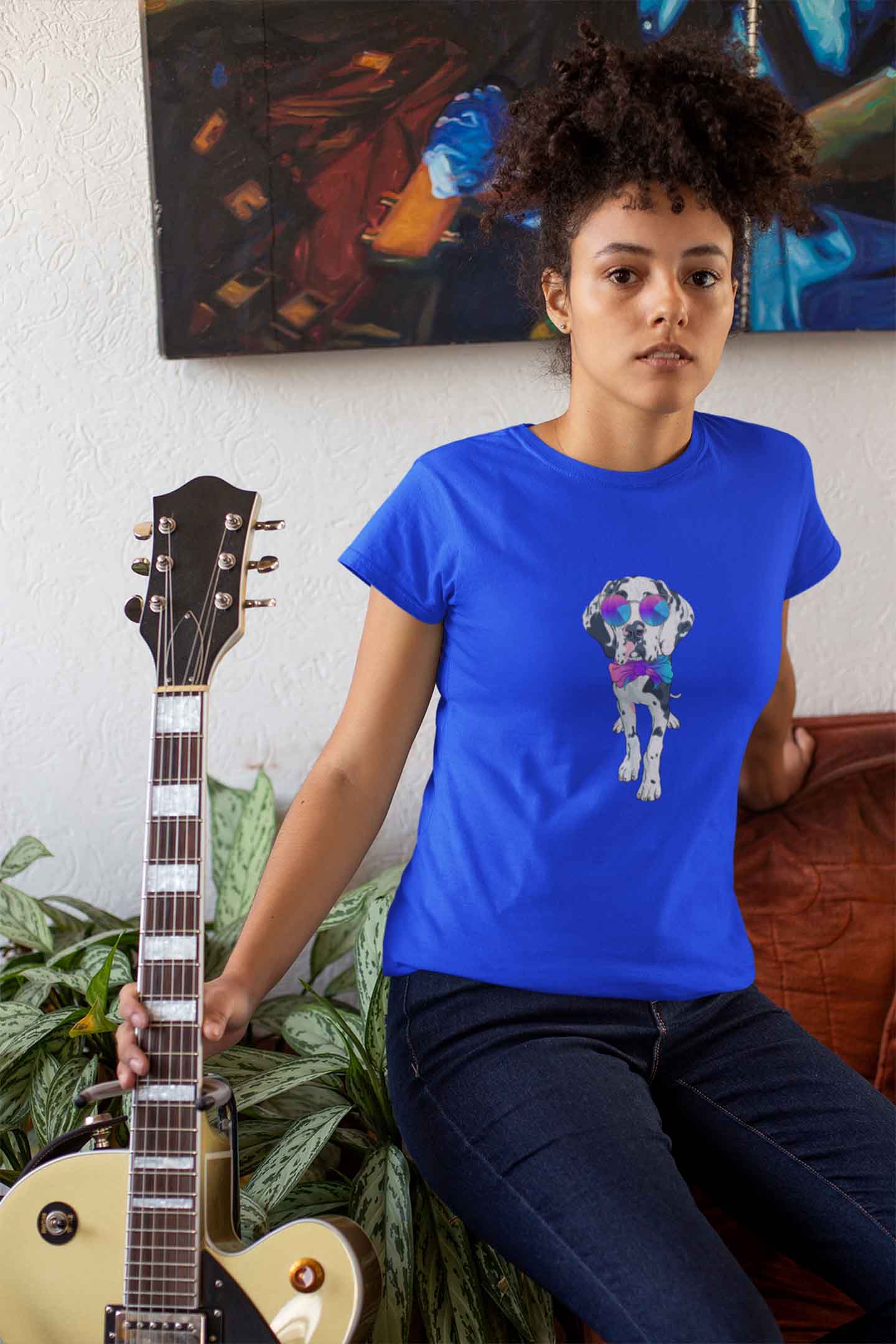 Round Neck T-Shirt (Women) - Spot-tacular Treasure (11 colours)