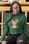 Crop Hoodie (Women) - Happy Vibes (7 Colours)