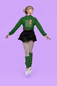 Crop Hoodie (Women) - Poodle Doodle (3 Colours)